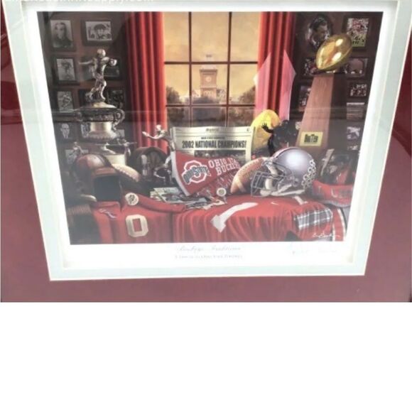 Ohio Buckeye Framed Art - Picture 1 of 6